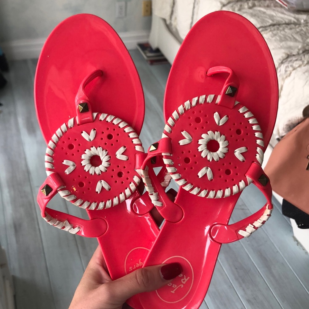Jack Rodger flip flops